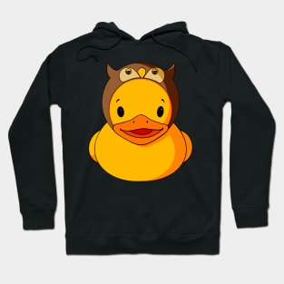 Owl Hat Rubber Duck Hoodie